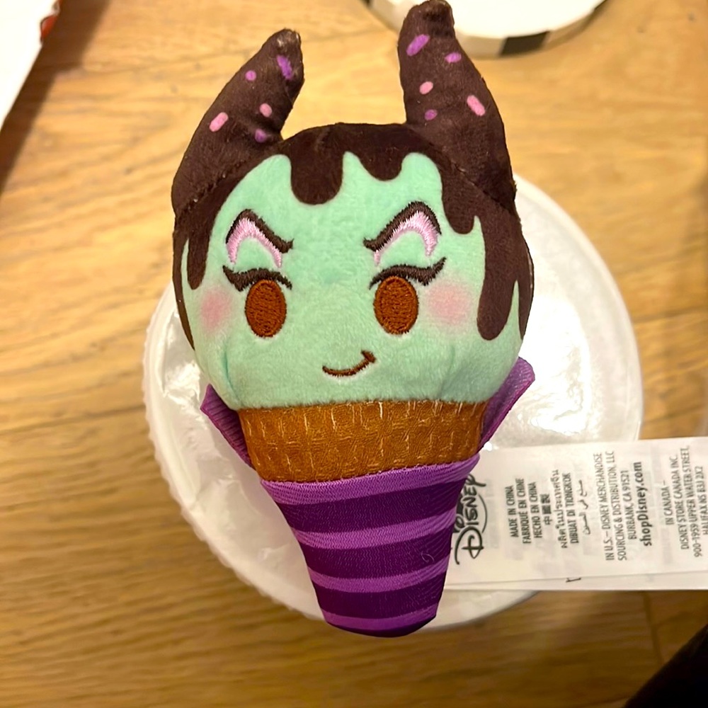 Disney Munchling - Maleficent Scented Plush (like new in box - opened)